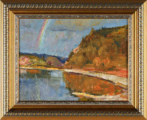 Куракин Вадим Николаевич. После дождя. Река Сухона 